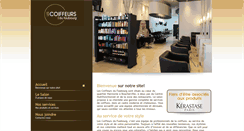 Desktop Screenshot of coiffeursdufaubourg.com