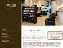 Tablet Screenshot of coiffeursdufaubourg.com